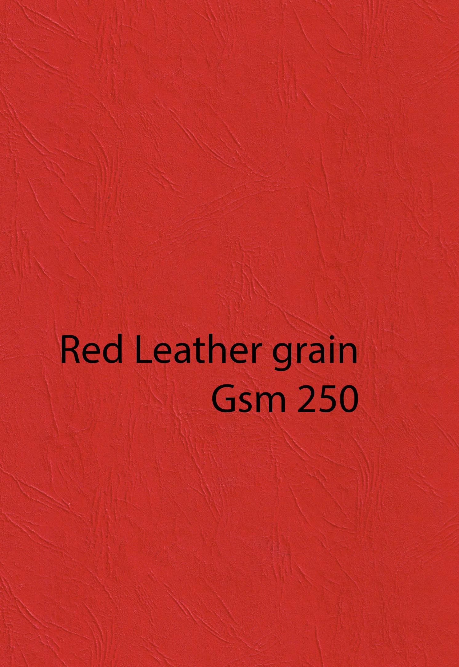 A4 Red Leathergrain Card 250 g Pack 10
